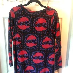 Nooworks mod shift dress in Rats!